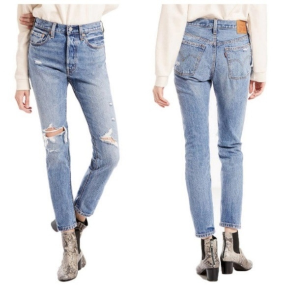 501 skinny jeans old hangouts